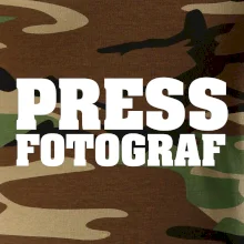 Novinář nápis - Press Fotograf