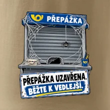 Přepážka uzavřena běžte k vedlejší