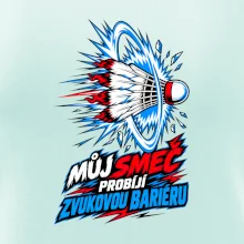 Badminton smeč a zvuková bariéra