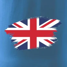 Britská vlajka roztrhaná