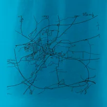 Černobílá mapa Cerhovice 267 61