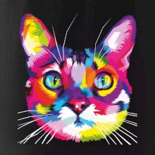 Kočka duhová hlava