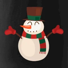 Vánoční sněhulák