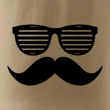 Mustache brýle
