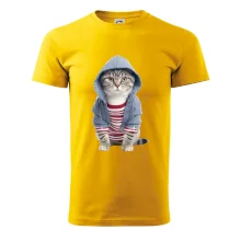 Kočka v pruhovaném triku