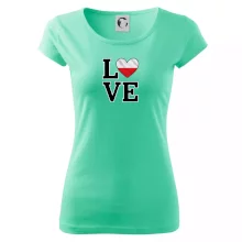 Love Polská vlajka