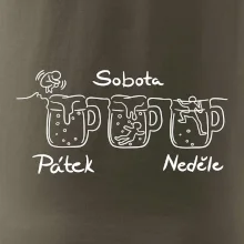 Pátek sobota neděle pivo