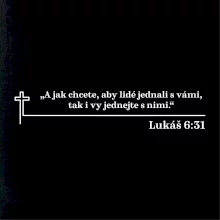 Citáty z bible - Lukáš 6:31