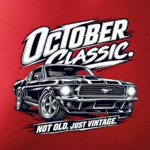 Říjnová klasika americký veterán muscle car