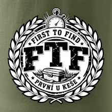 FTF první u keše vítězný odznak