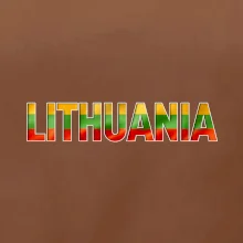 Lithuania - nápis vlajka