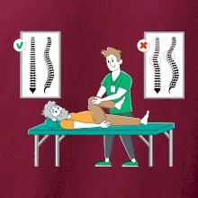 Fyziologické zakřivení páteře