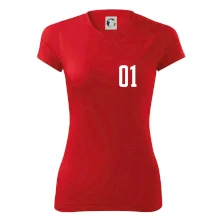 Florbalový  dres - vlastní jméno a číslo