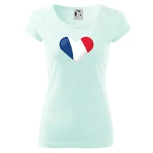 Francouzská vlajka srdce