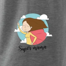 Kreslený obrázek Super máma