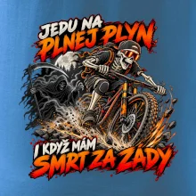 Kostlivec na horském kole ujíždí smrti
