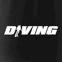 Diving nápis potápěč