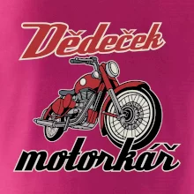 Dědeček motorkář Dědeček motorkář