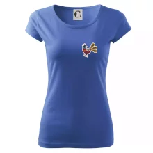 Folklor na prsu slepice