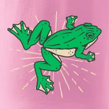 Žába zelená kreslená