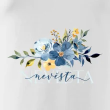 Nevěsta květy modré