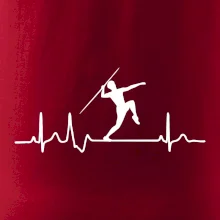 EKG hod oštěpem muž