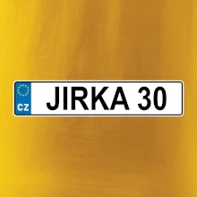 SPZ Jirka 30