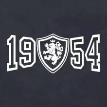 Narozeninový motiv - znak - 1954