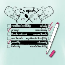 Co upeču? - odškrtávací seznam cukroví