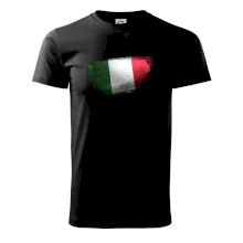 Italská vlajka okousaná Italská vlajka okousaná