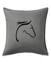 Kůň - hlava silueta