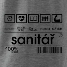 Čárový kód sanitář