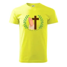 Věnec - kříž a modlení