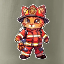 Malý hasič - kocour