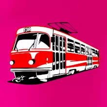 Tramvaj T3R barevná