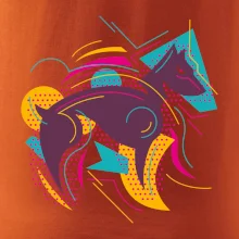 Pes abstrakce hubený