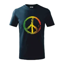 Peace symbol paint