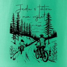 Cyklistika  - Jedu s tátou na výlet - Táta a dcera