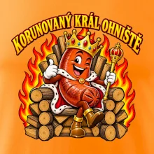 Korunovaný král ohniště