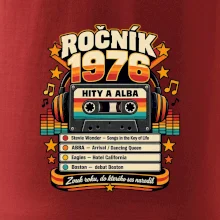Ročník 1976 hity a alba