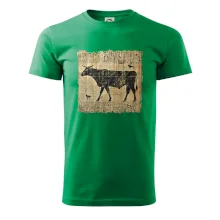 Egyptské hieroglyfy kráva