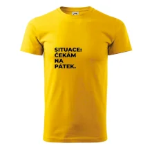 SITUACE:  ČEKÁM NA PÁTEK.