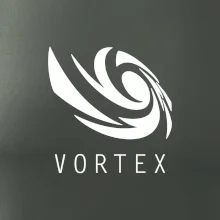 Vortex logo jednobarevné