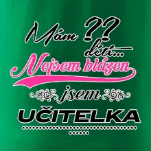 Mám ?? dětí, jsem učitelka (vlactní číslo)