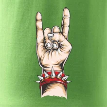 Rocková ruka s náramkem