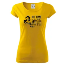 No time no money my child loves horses