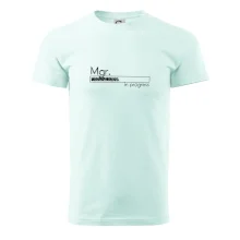 In progress titul Mgr.  magistr / magistra