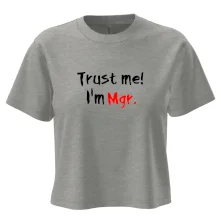 Trust me I´m  Mgr. / Věř mi jsem Magistr.