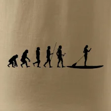 Evoluce paddleboard žena