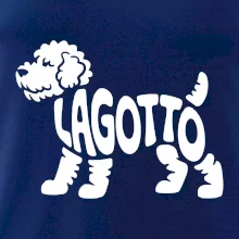 Lagotto nápis v těle